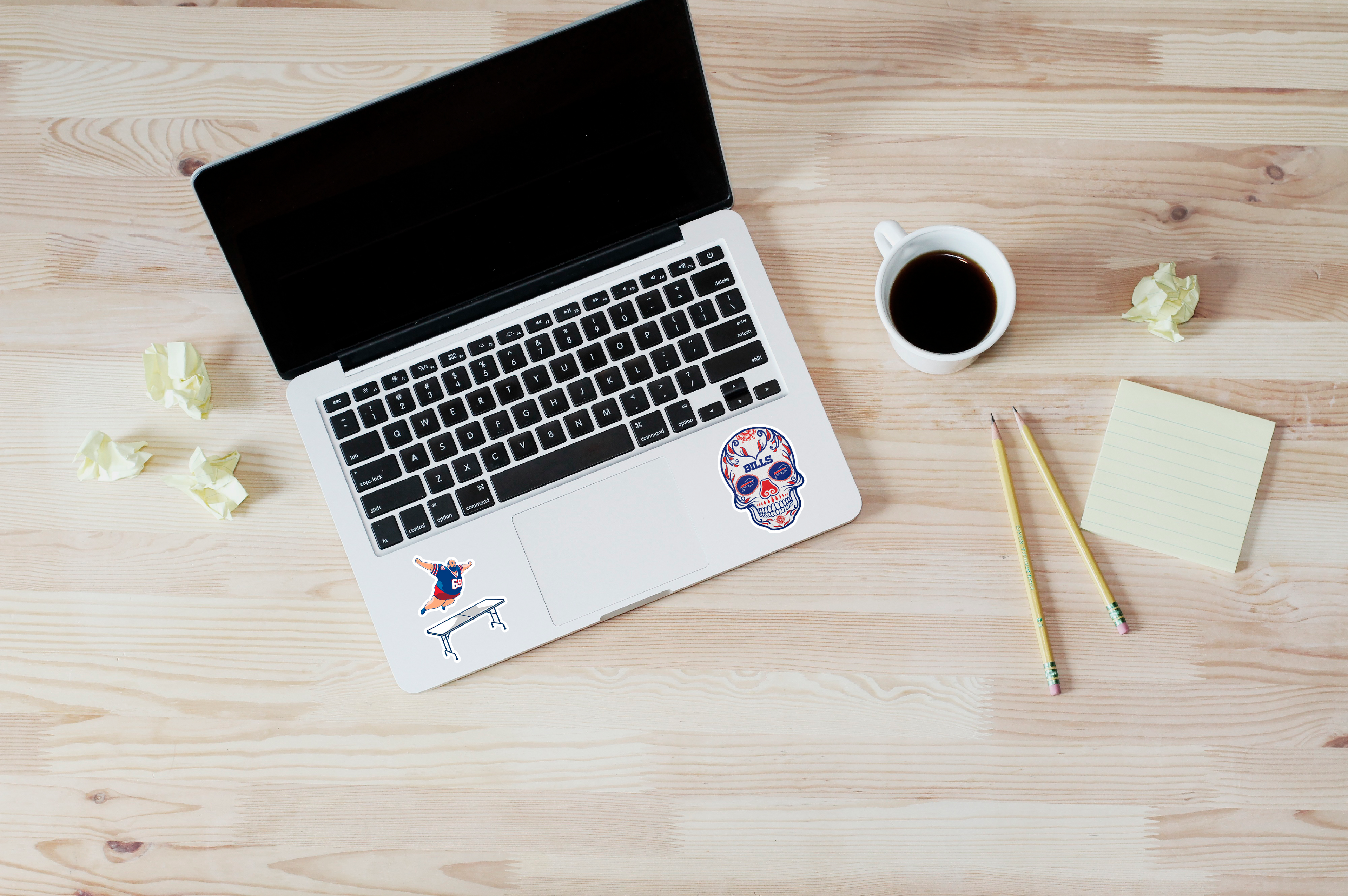 32pcs Buffalo Bills Sticker Pack for Kids Teens Adults Fans