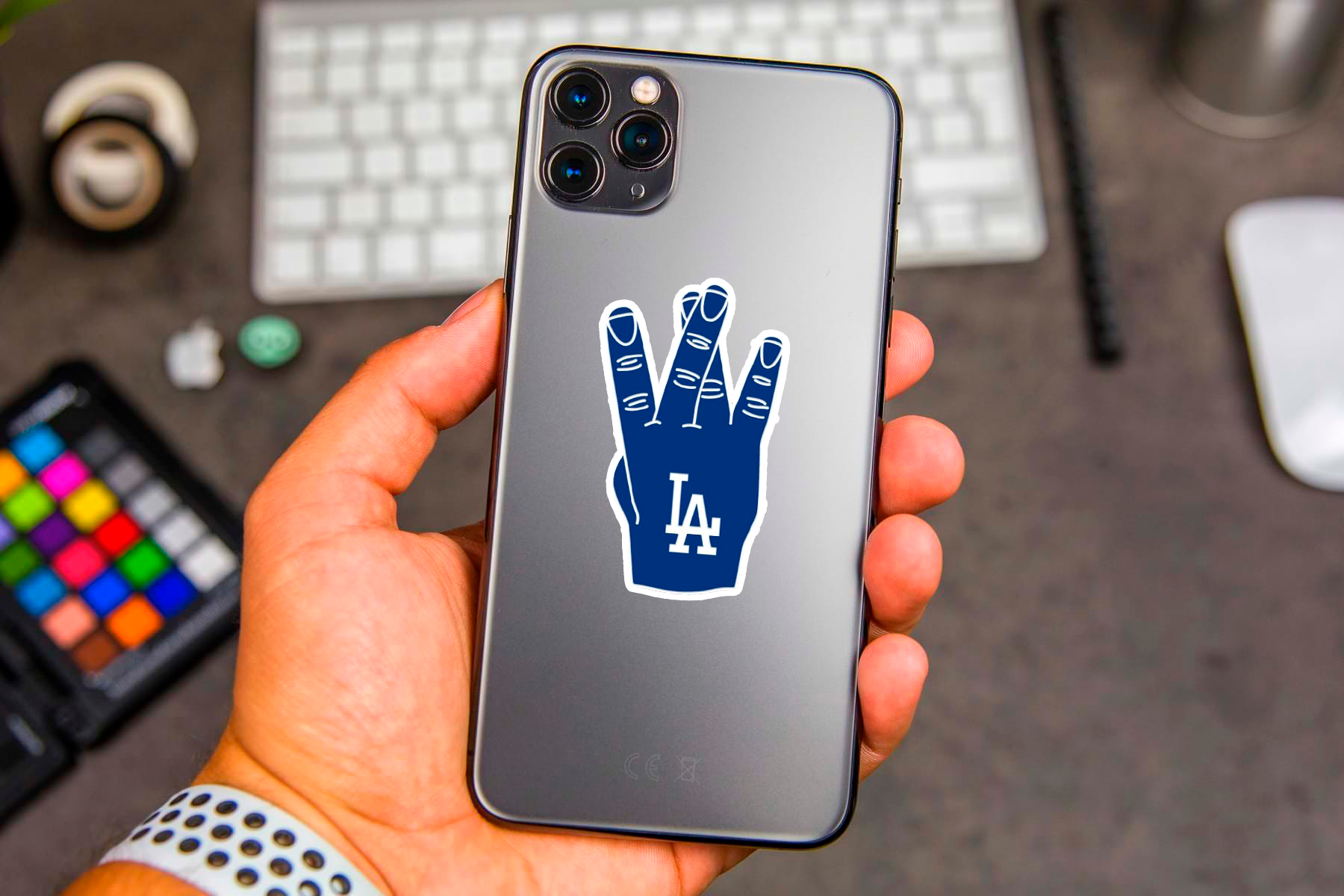 35pcs Los Angeles Baseball Dodgers Stickers for Kids Teens Adults Fans Gifts