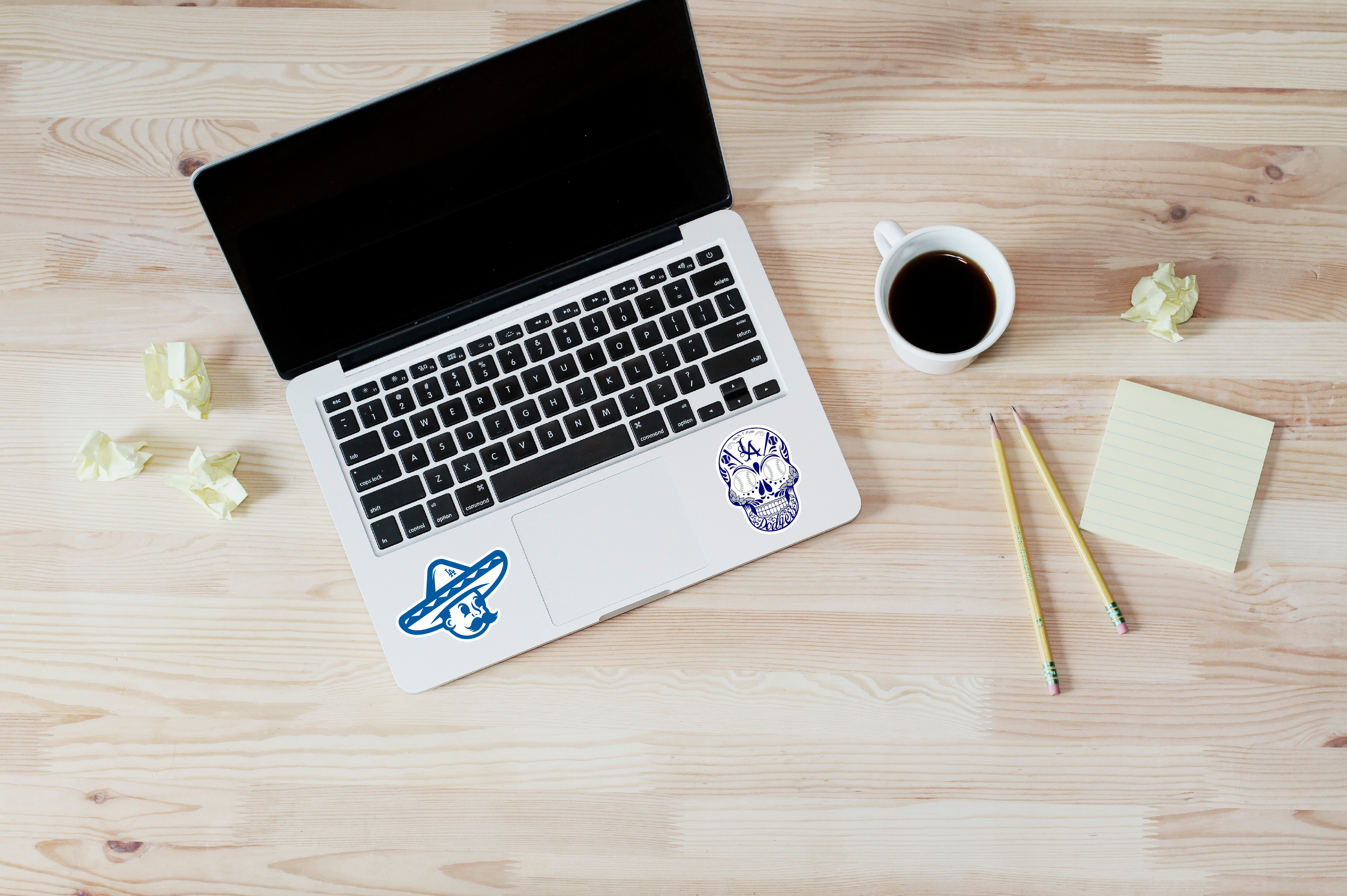 35pcs Los Angeles Baseball Dodgers Stickers for Kids Teens Adults Fans Gifts