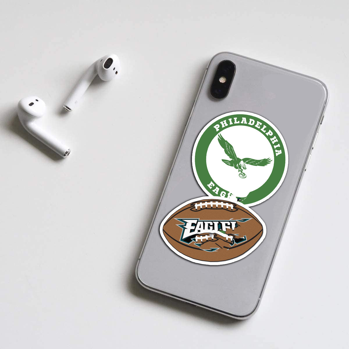 25pcs Philadelphia Stickers Eagles Pennsylvania Football and Rugby Decals for Kids Teens Adults Fans